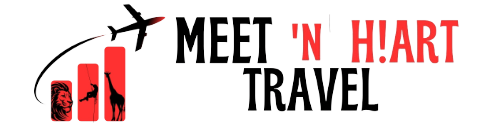 Meet 'n' H!art Travel Logo